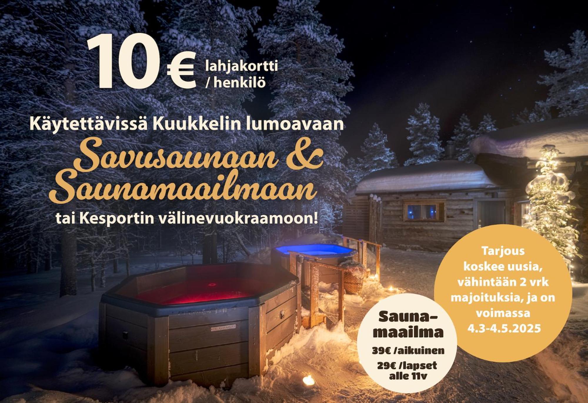 Kuukkeli Apartments Tokka Saariselkä Buitenkant foto